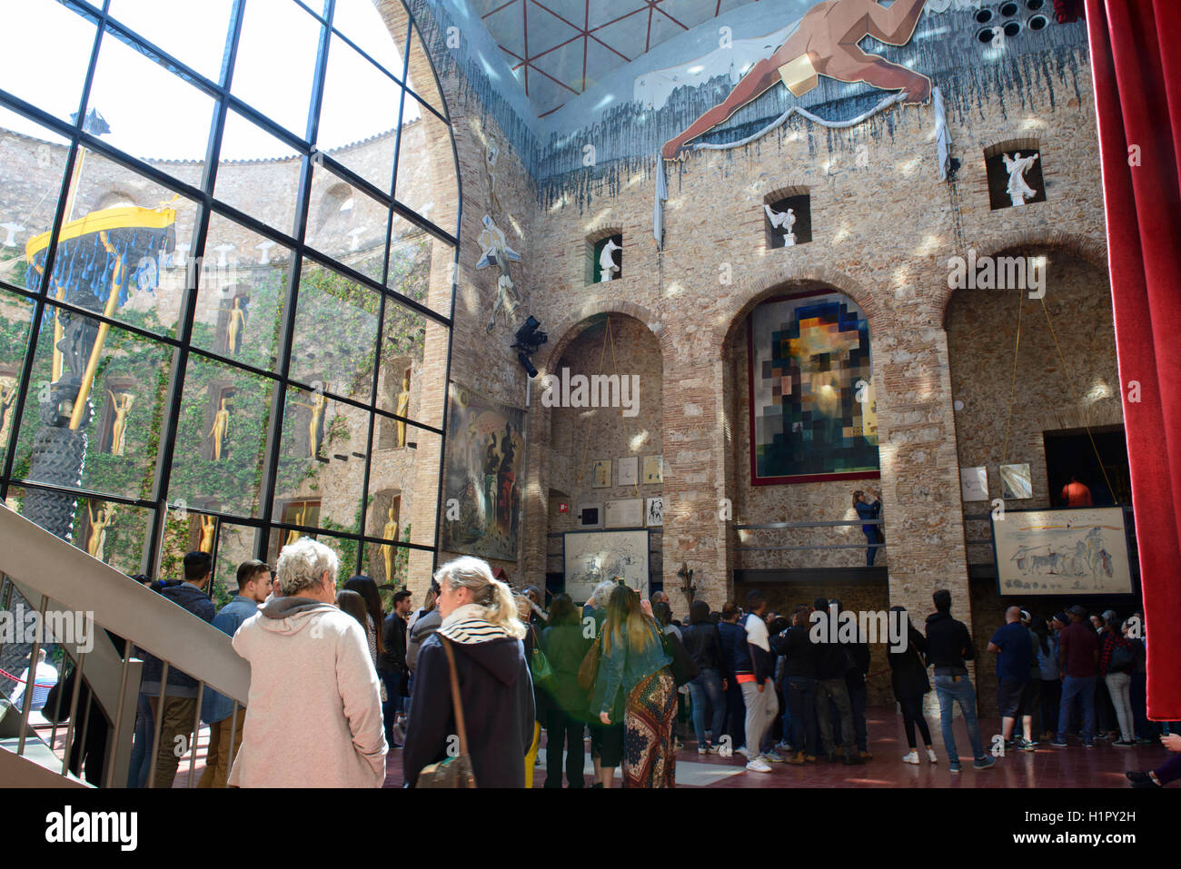 The Dali Museum in Figueres. Spain: Stock Photo