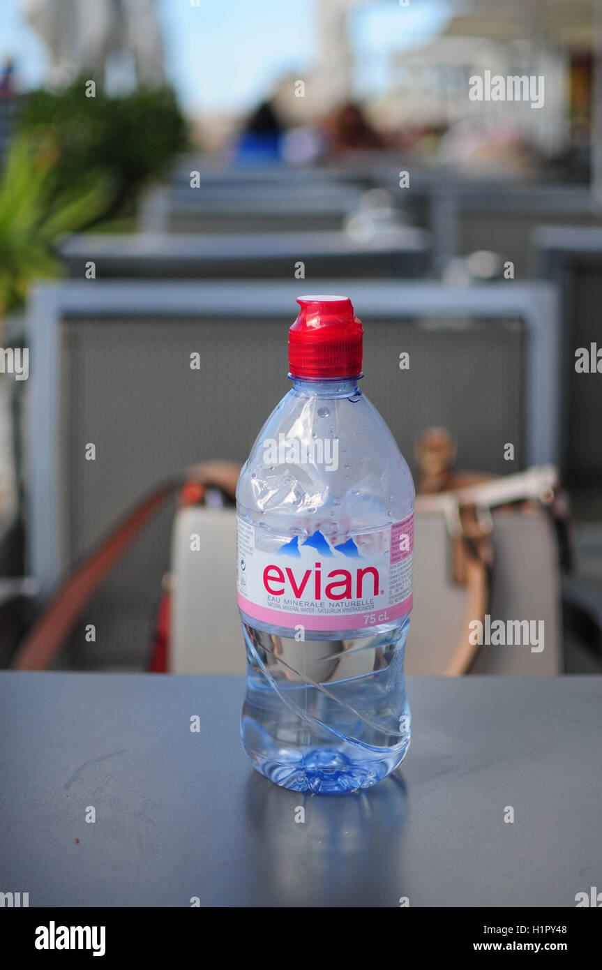 Evian Bottled Water Stock Photo 121591464 Alamy