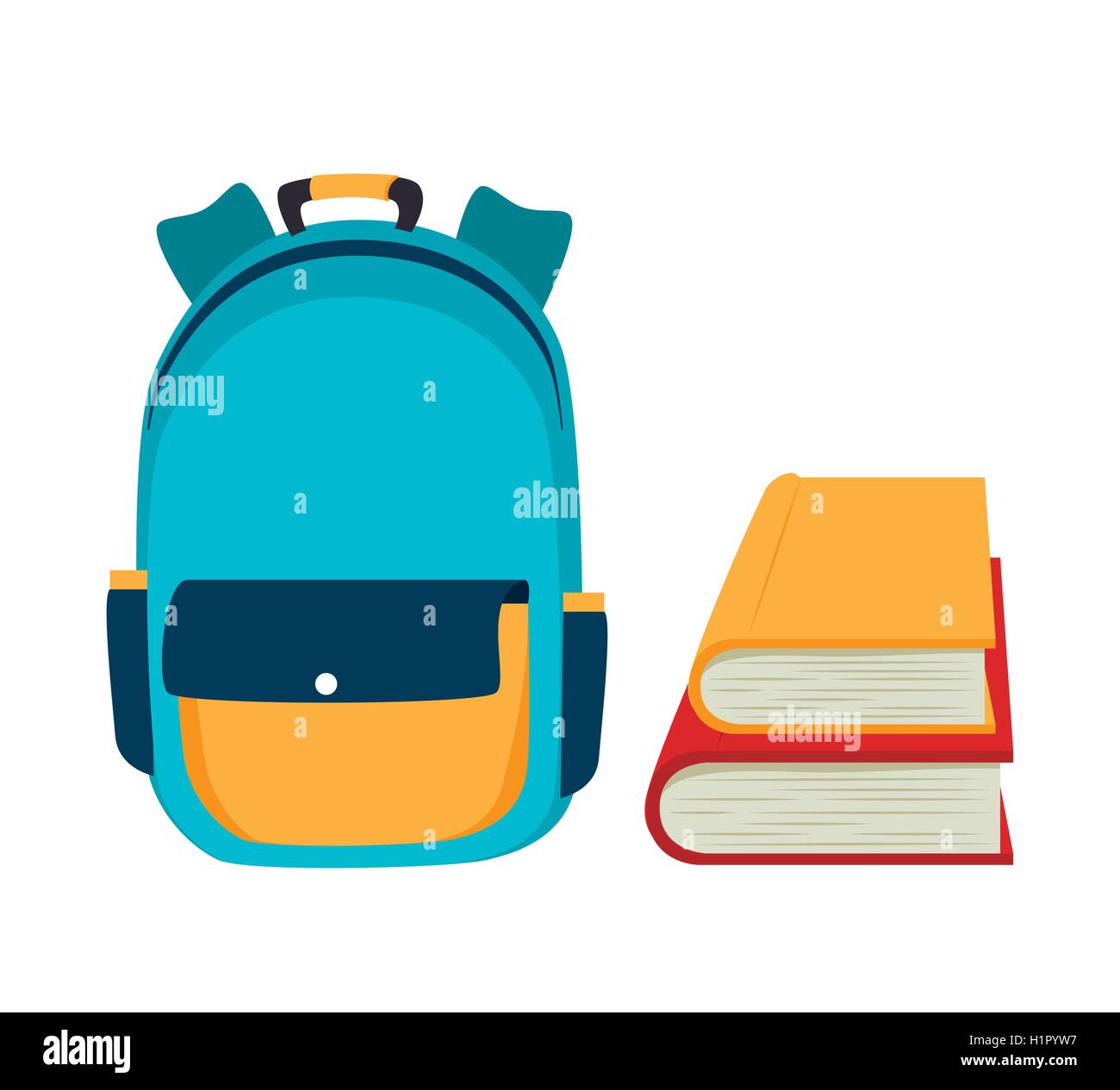 backpack school bag design Stock Vector Image & Art Alamy