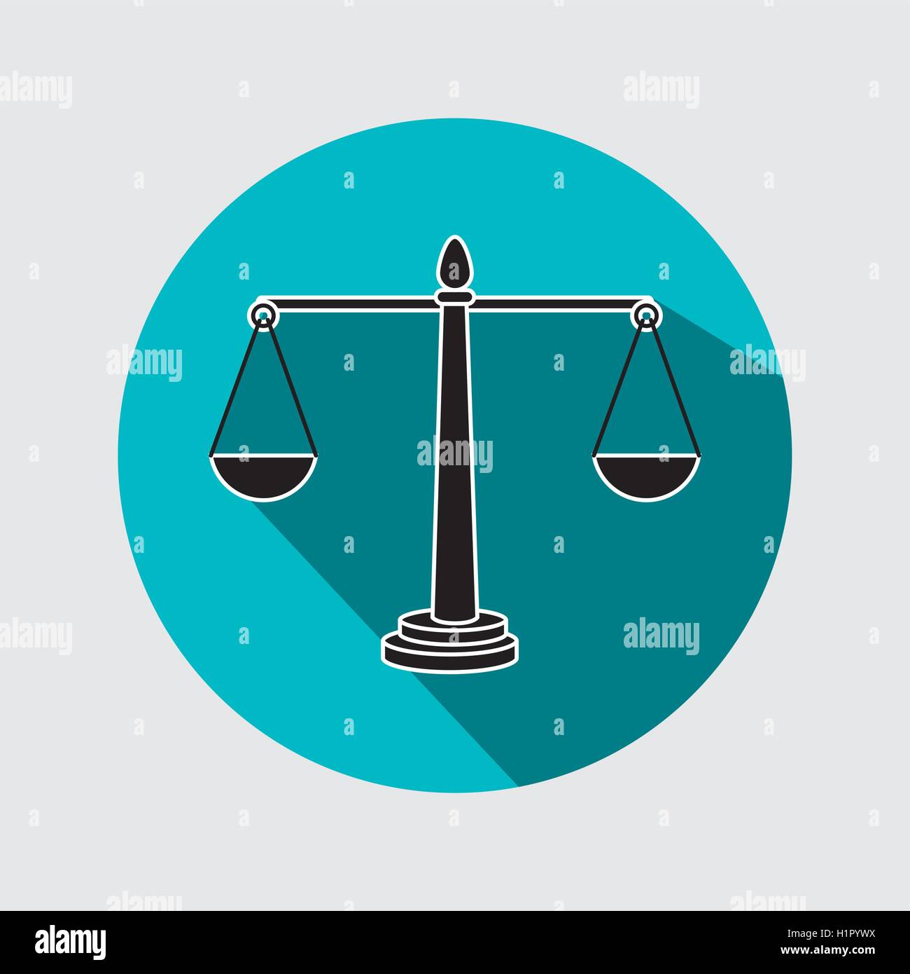 scale balance icon black graphic Stock Vector Image & Art - Alamy