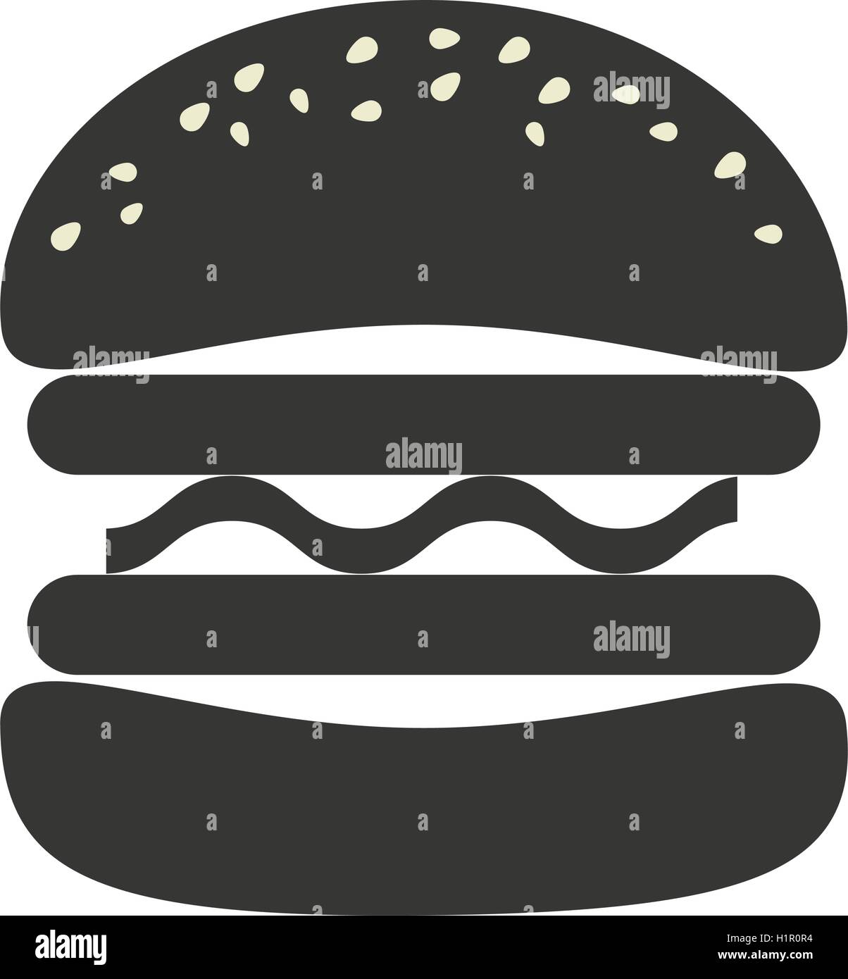 burger fast food Stock Vector Image & Art - Alamy