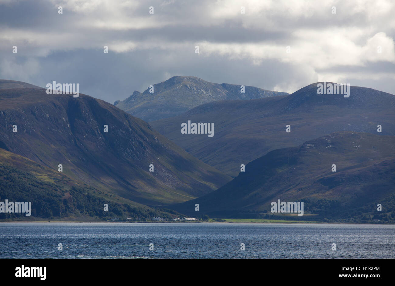 Isle of Arran, Scotland. The northwest coast of the Isle of Arran