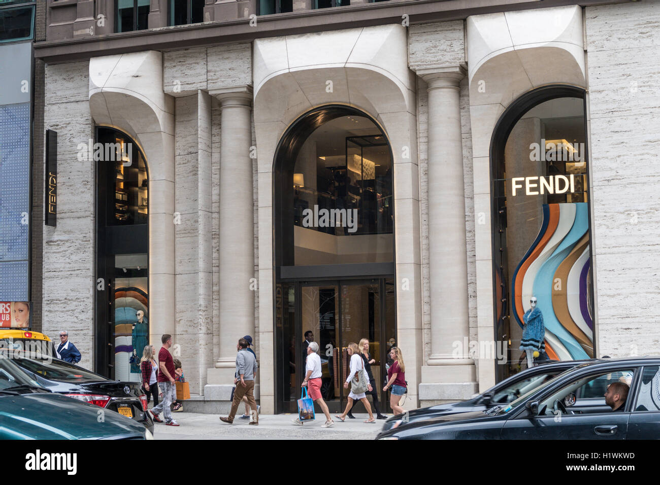 Fendi Storefront, East 57th Street, NYC 