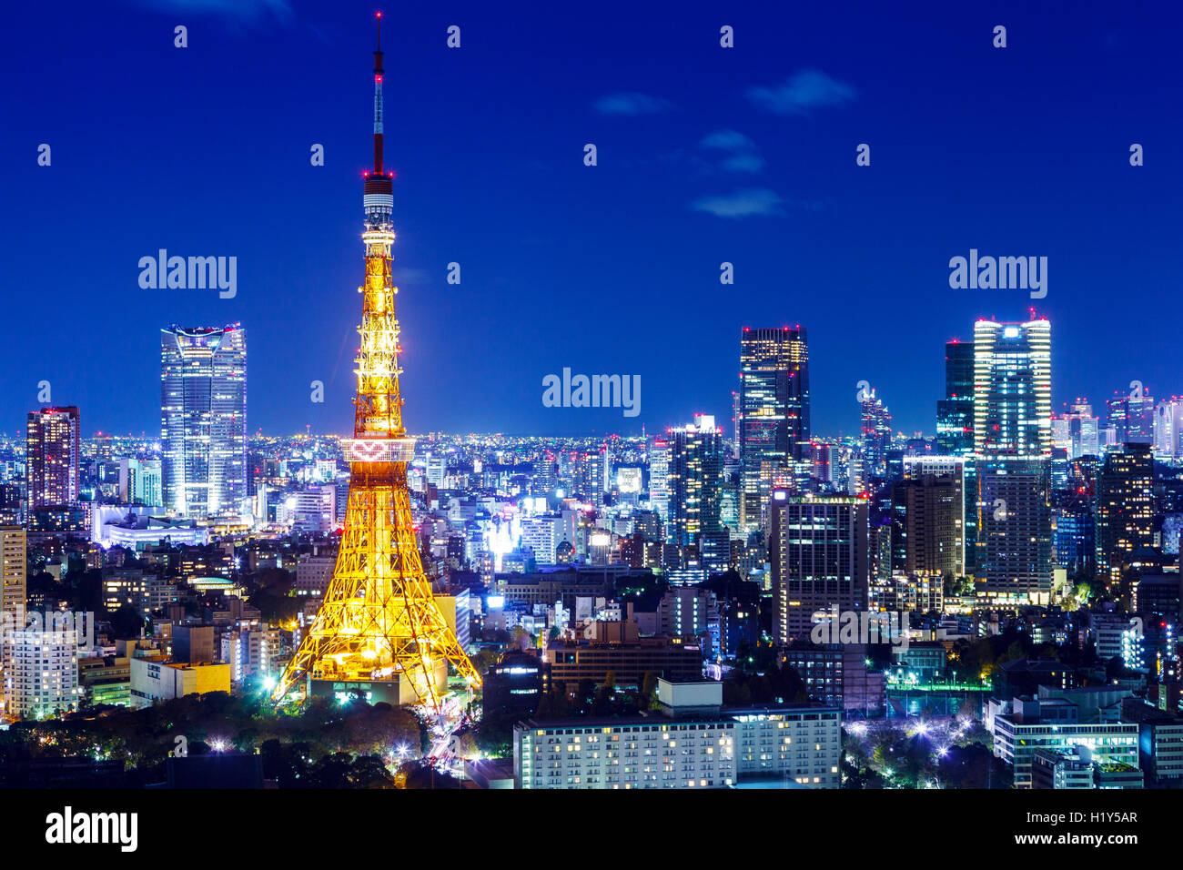 Nightscape in tokyo hi-res stock photography and images - Alamy