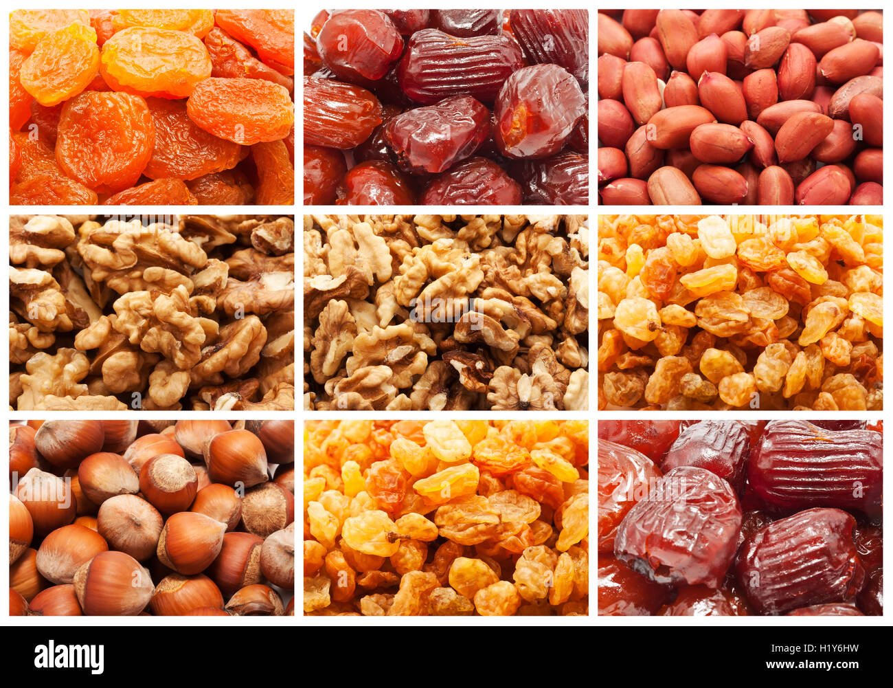 Dried fruits and nuts Stock Photo Alamy