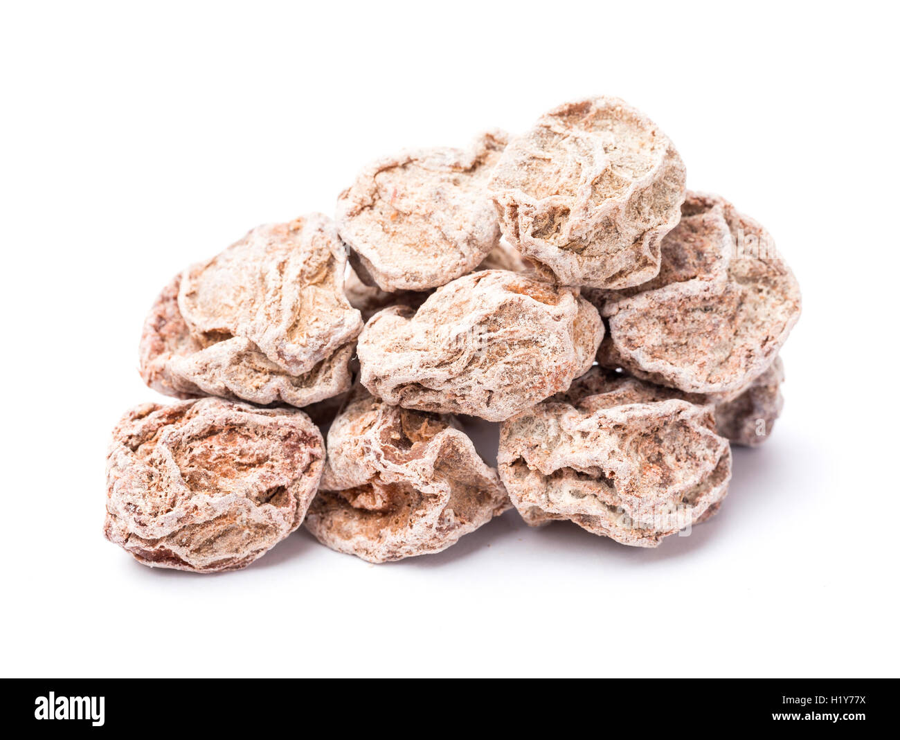 Dried chinese plum isolated Stock Photo Alamy