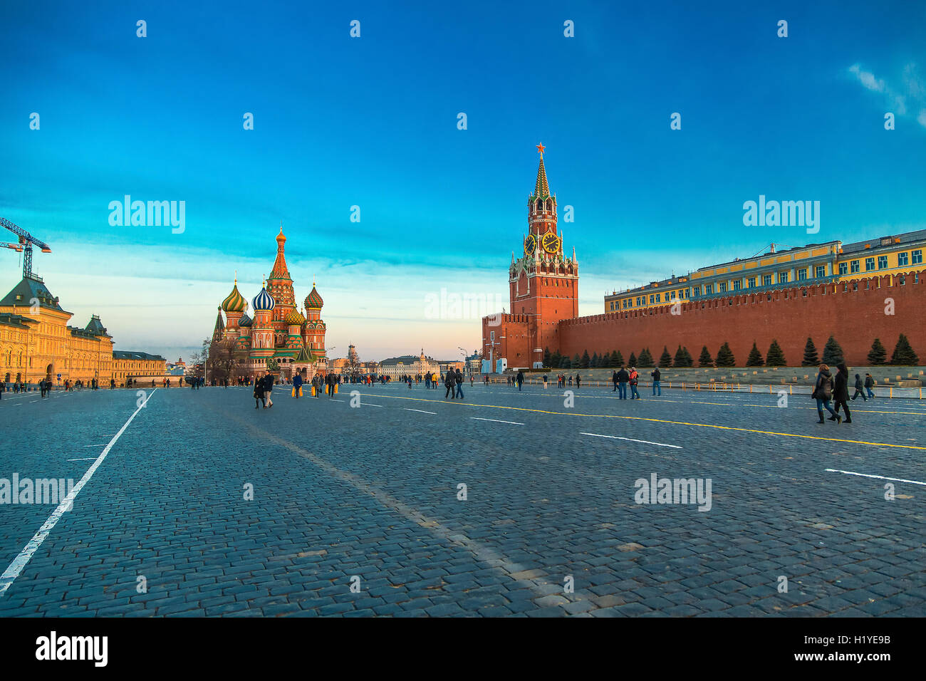 Red Square in Moscow Stock Photo - Alamy
