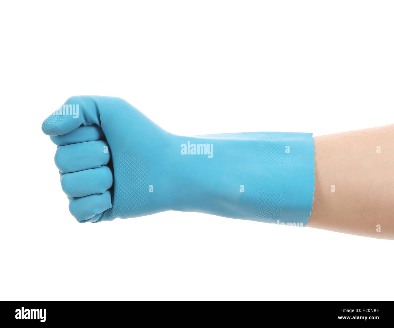 Latex glove fist hi-res stock photography and images - Alamy
