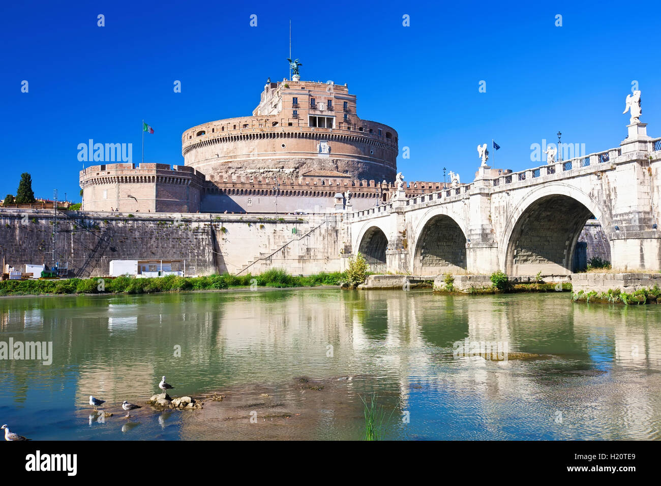 Saint Angel castle Stock Photo Alamy