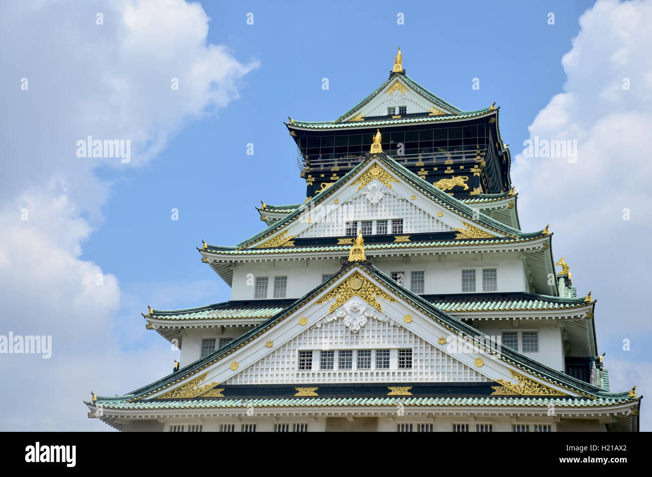 Shachi-gawara at Himeji Castle (姫路城) in Himeji, Japan