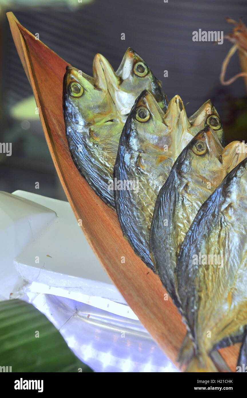 Dried seafood fish Stock Photo Alamy