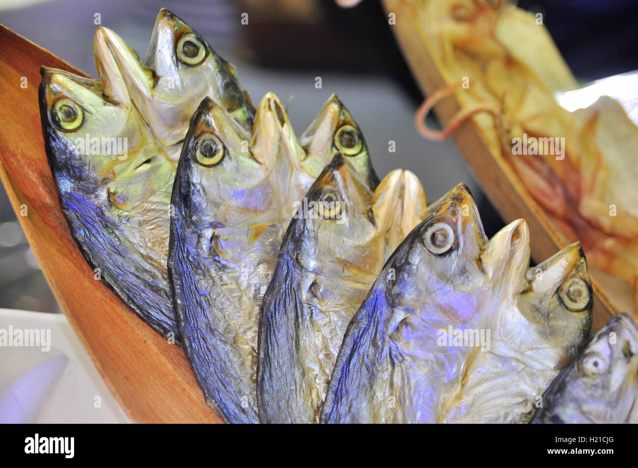 Dried seafood fish Stock Photo Alamy