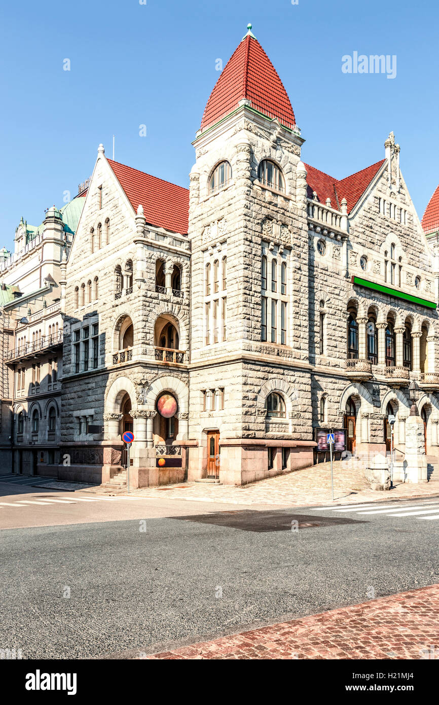 Finland, Helsinki, Finnish National Theatre Stock Photo - Alamy