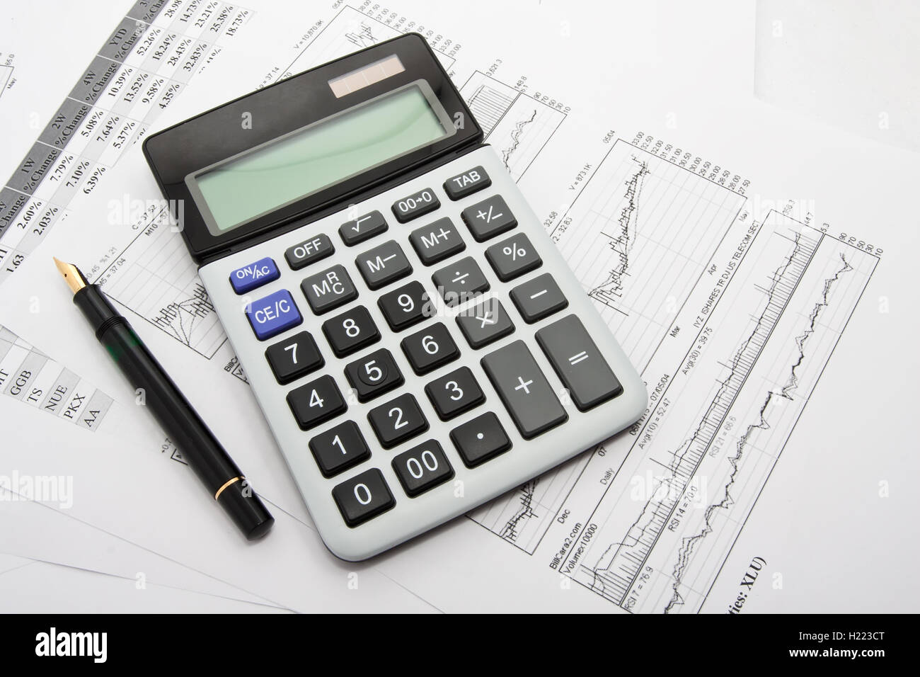 Business calculator hi-res stock photography and images - Alamy