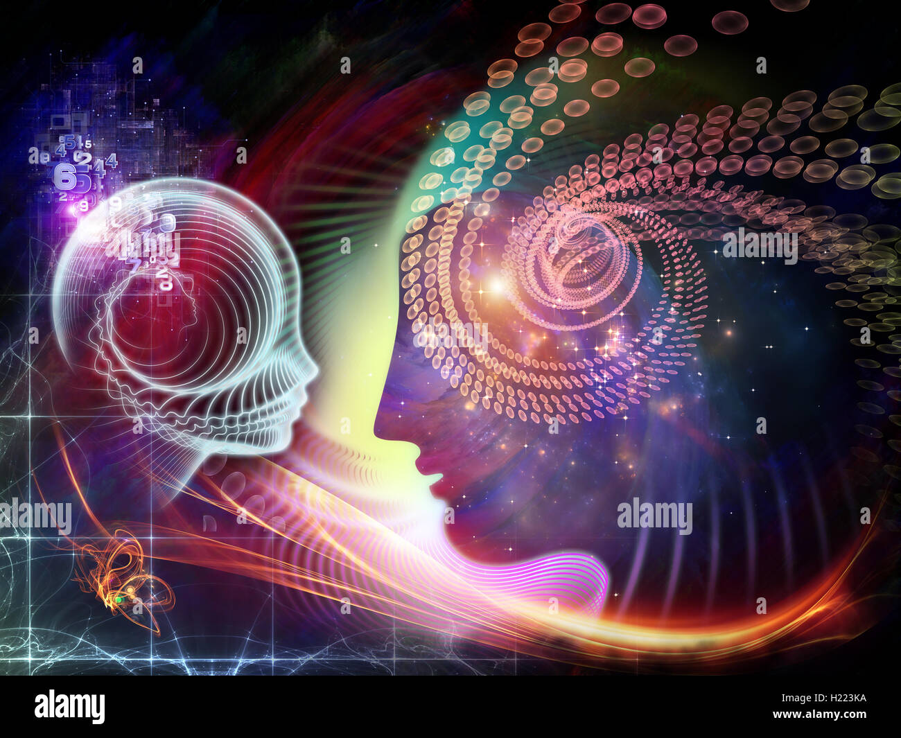 Inside of inside stock photo alamy