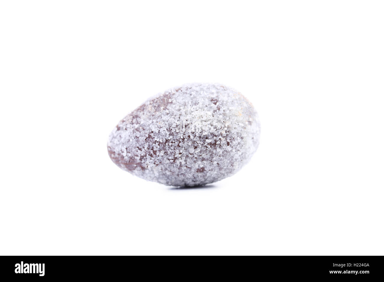 Chocolate stone powdered sugar Stock Photo Alamy