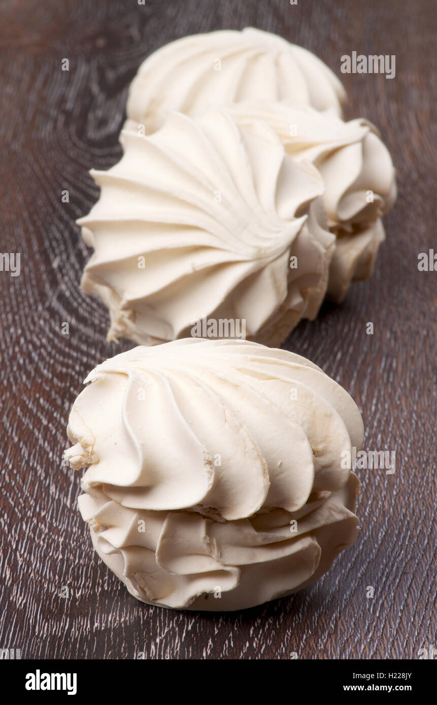 Marshmallow Cream Brulee Stock Photo Alamy