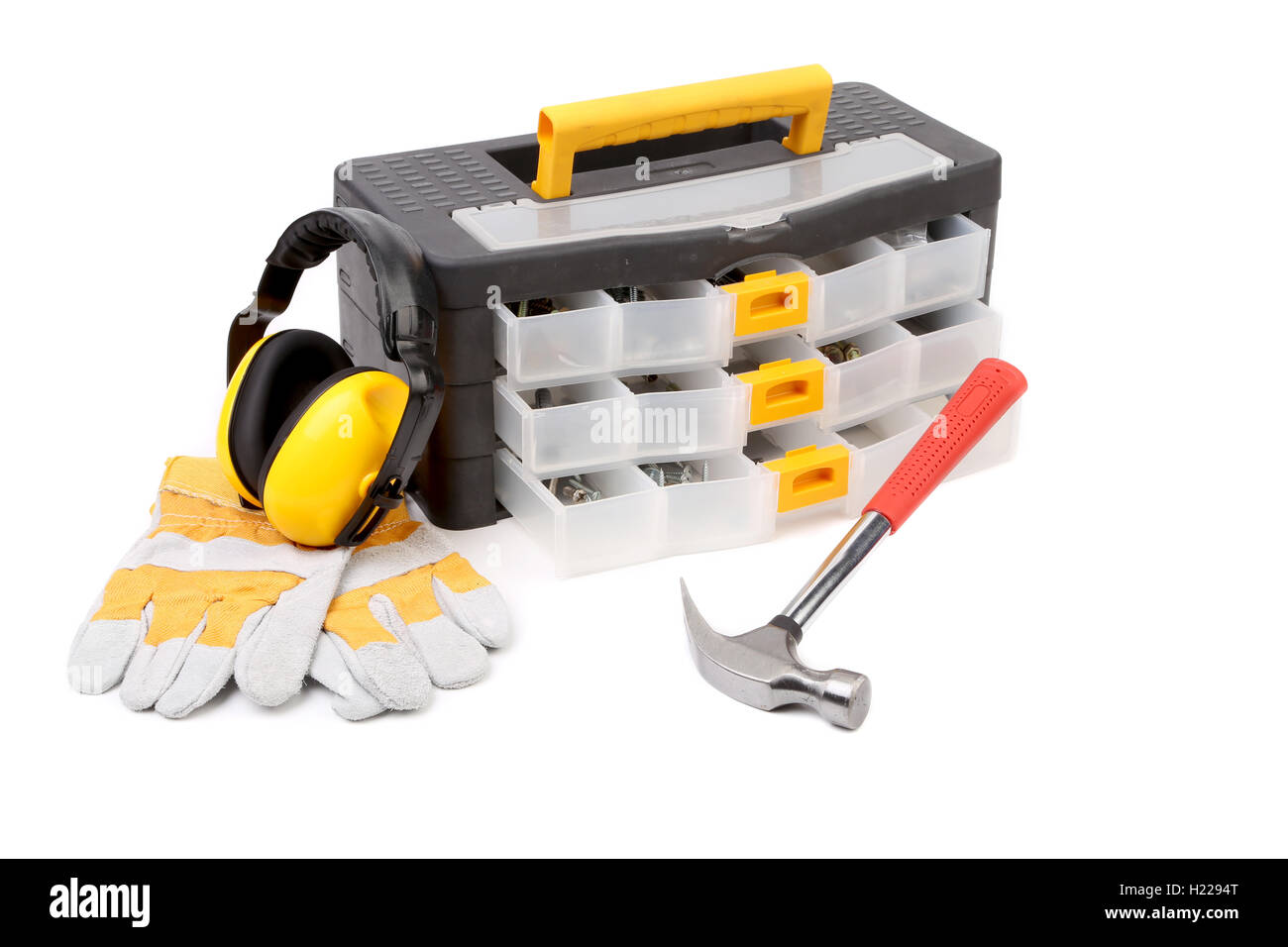 Working set of tools Stock Photo Alamy