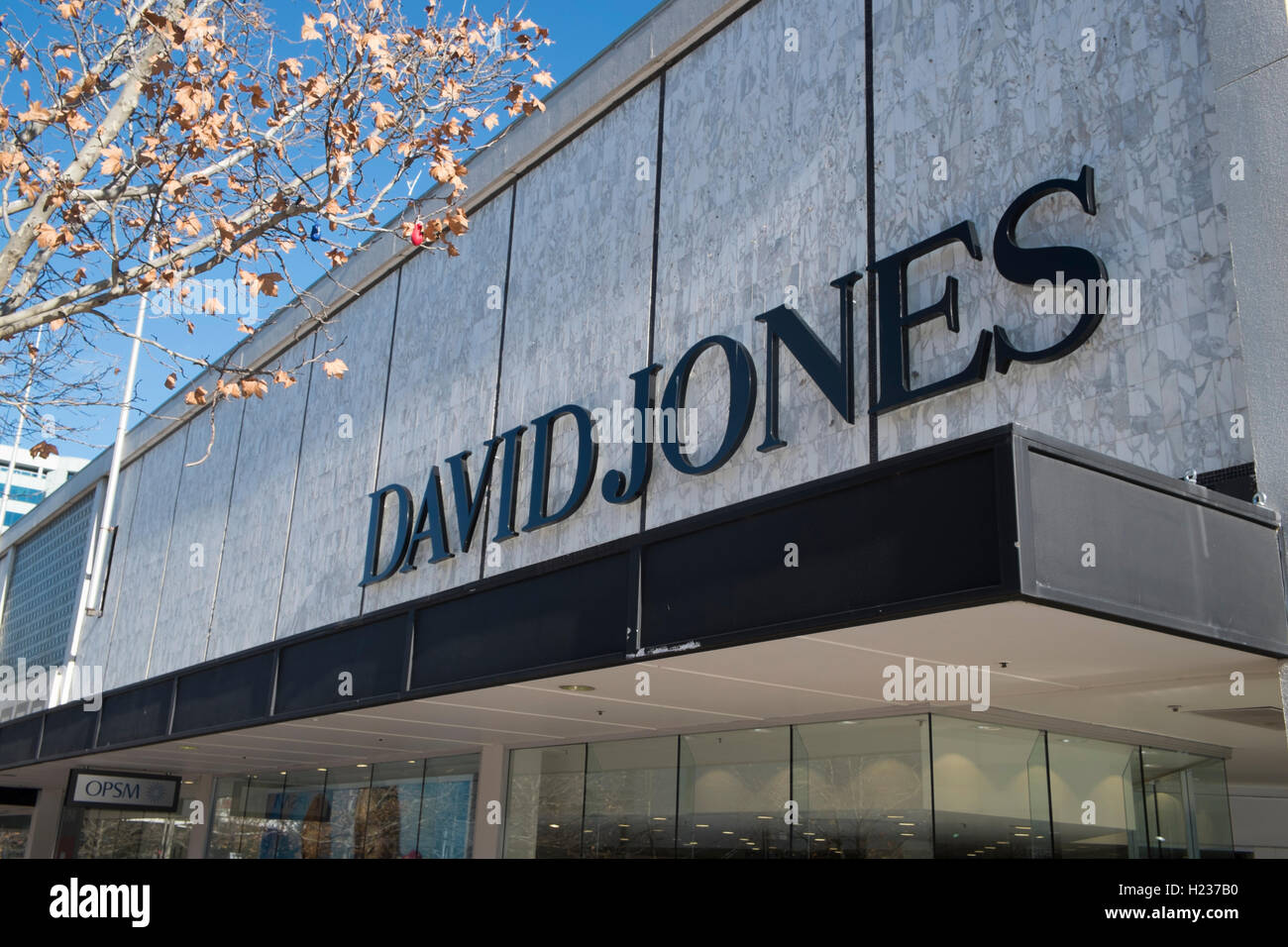David Jones department store in Canberra,Australia Stock Photo - Alamy