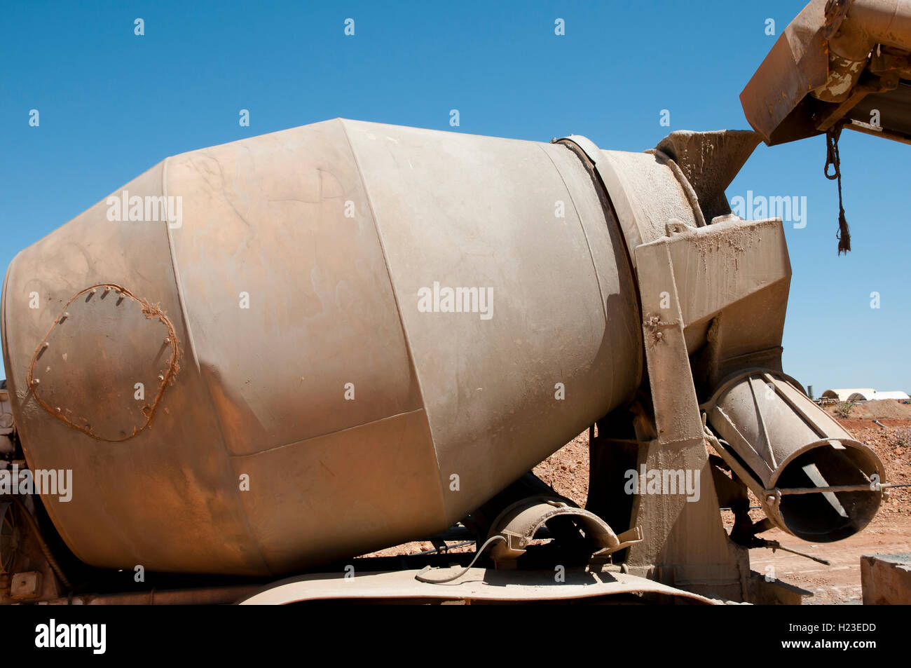Cement Truck Barrel Stock Photo - Alamy