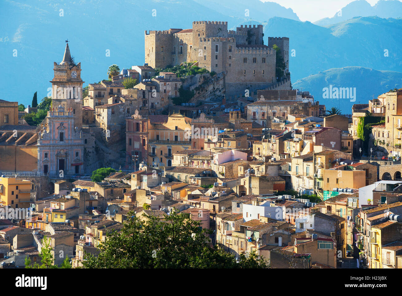 Caccamo castle, Caccamo, Sicily Stock Photo Alamy