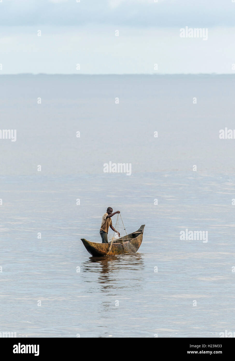 Strandszene bei Kribi, Kamerun, Atlantikküste. Foto: Matthias Graben / www.matthias-graben-fotografie.de Stock Photo