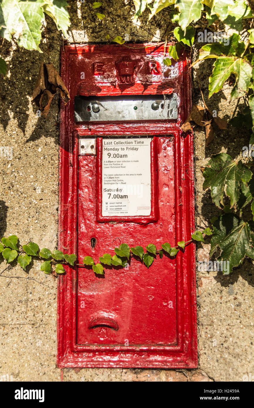 A sealed post pox in London UK Stock Photo