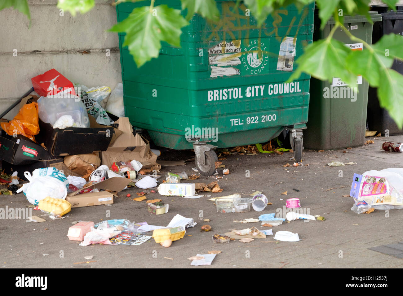 Bristol council bin hires stock photography and images Alamy
