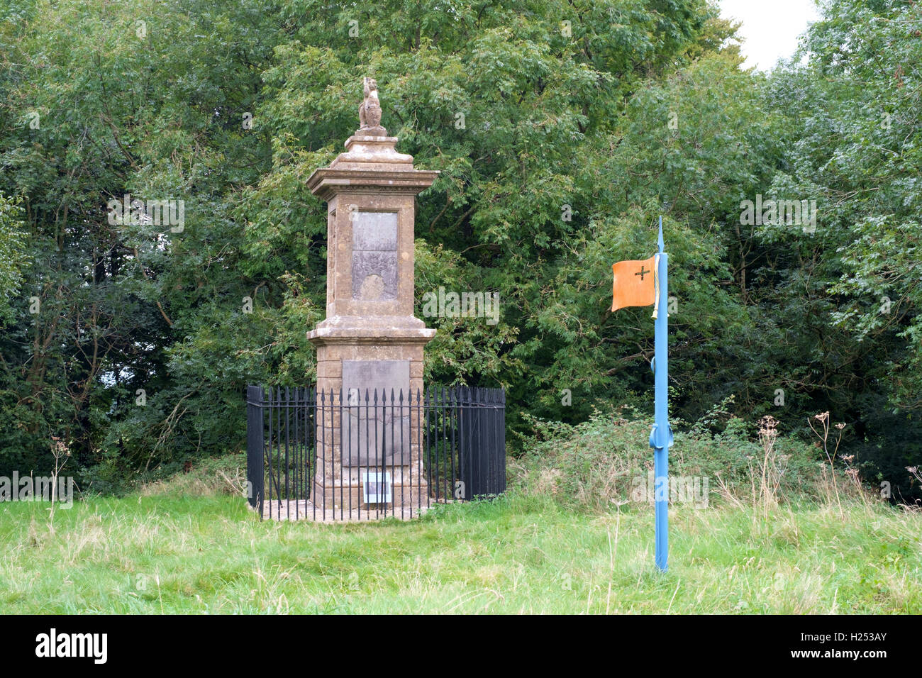 The site of the Battle of Lansdown Bath Somerset England UK Stock Photo