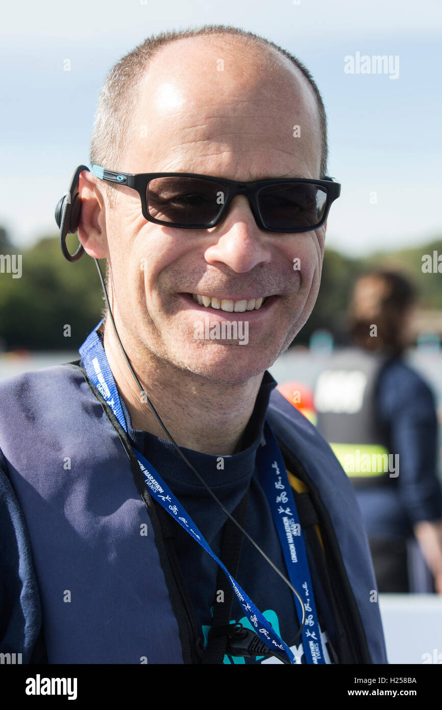 London, UK. 24 September 2016. Hugh Brasher, Event Director of Swim