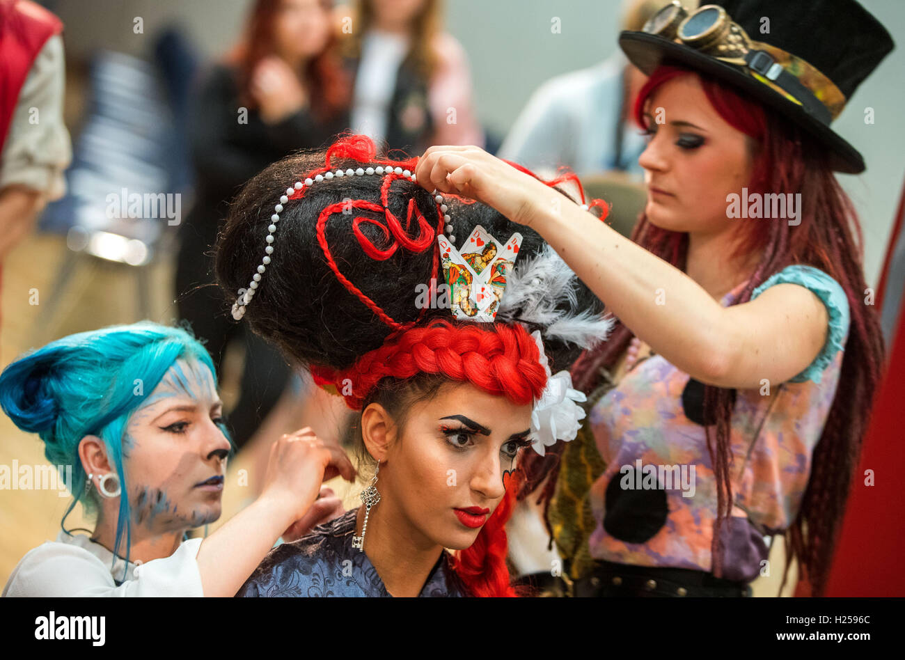 Hairdressing College High Resolution Stock Photography And Images Alamy