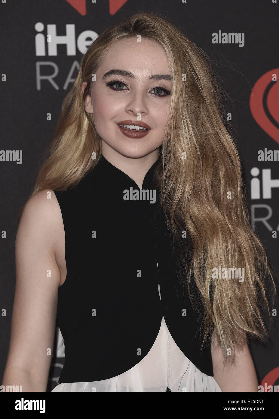 LAS VEGAS, NV - SEPTEMBER 24:  Sabrina Carpenter at day 2 of the 2016 iHeartRadio Music Festival at the T-Mobile Arena on September 24, 2016 in Las Vegas, Nevada. Credit: mpi99/MediaPunch Stock Photo