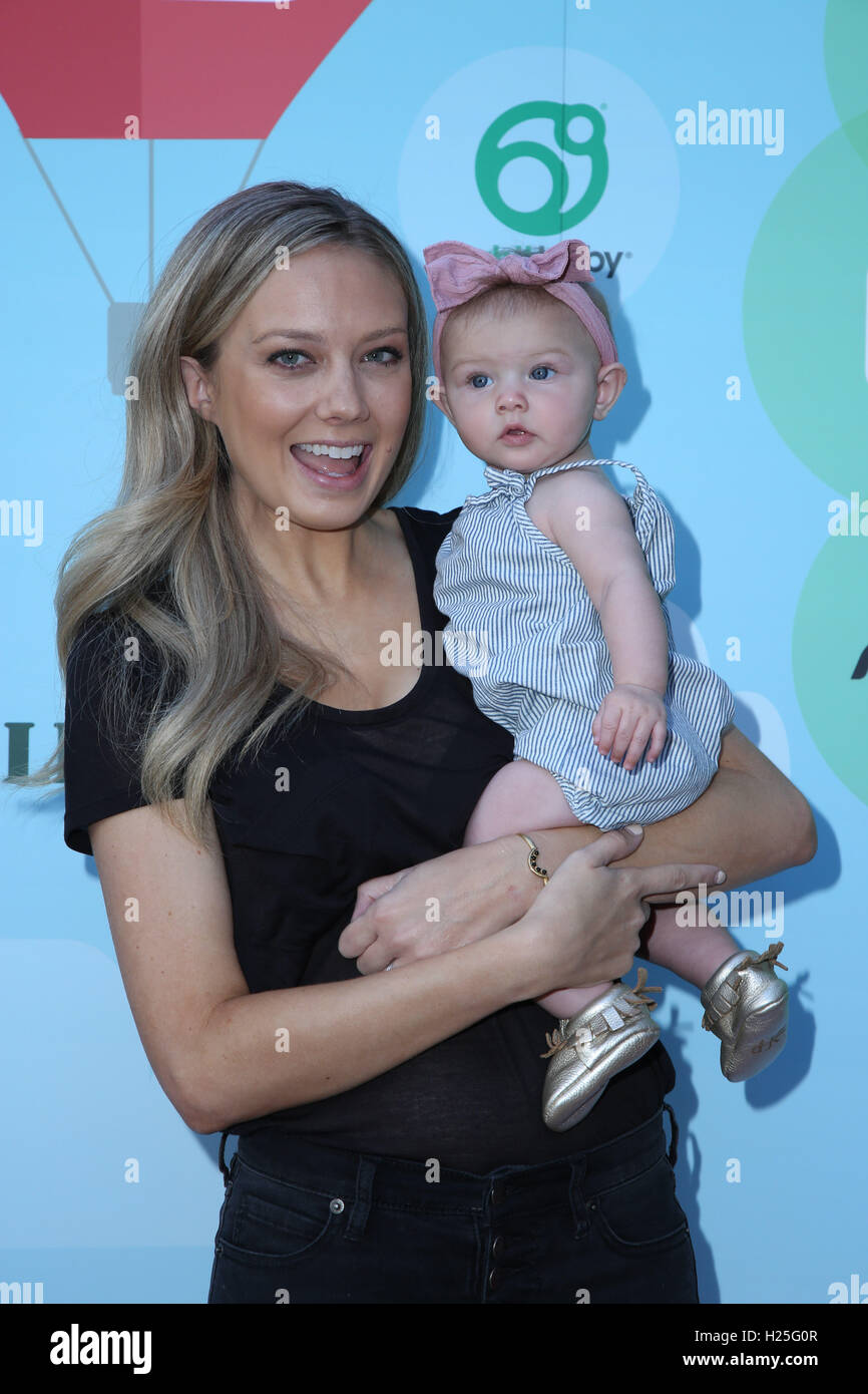 CULVER CITY, CA - SEPTEMBER 24: Melissa Ordway, Olivia Gaston attends