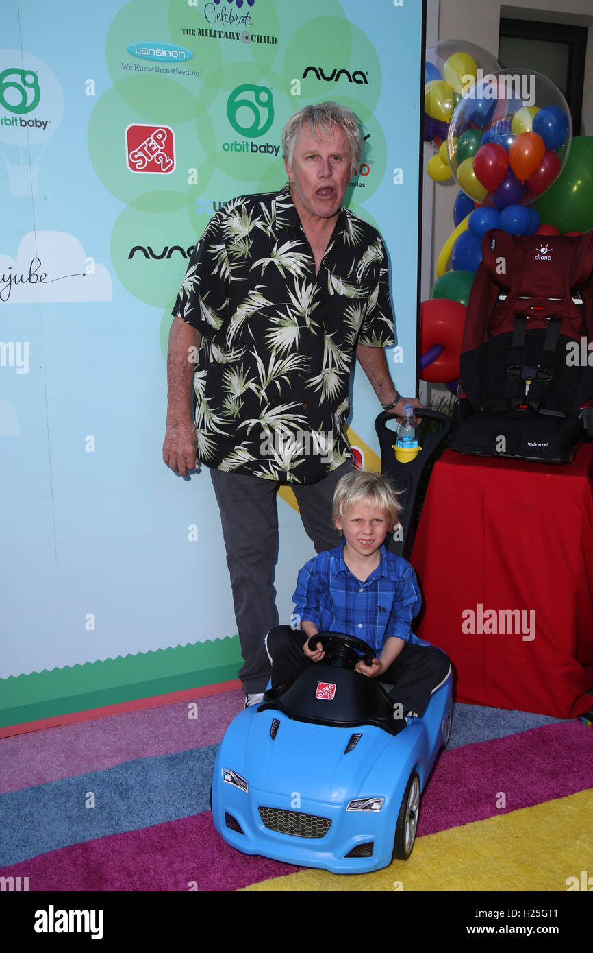 CULVER CITY, CA SEPTEMBER 24 Gary Busey, Luke Busey attends the