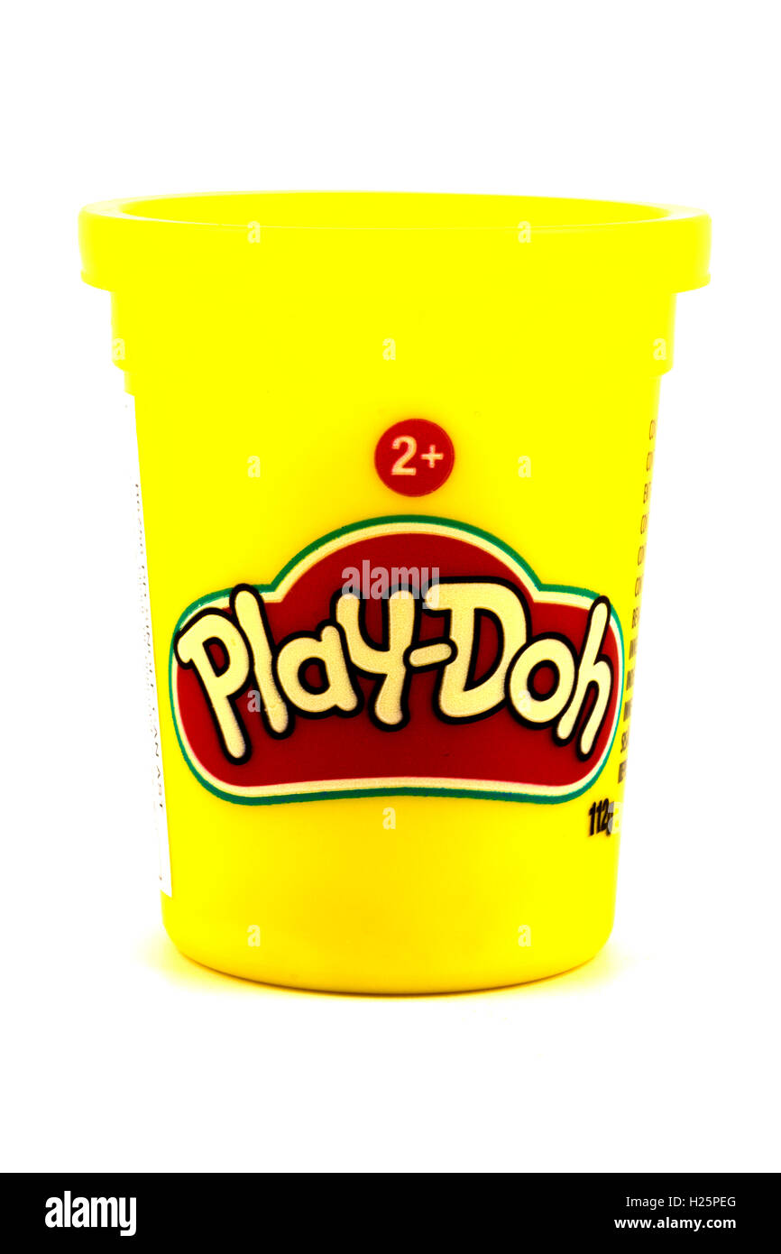 Tub Of Play-Doh Stock Photo