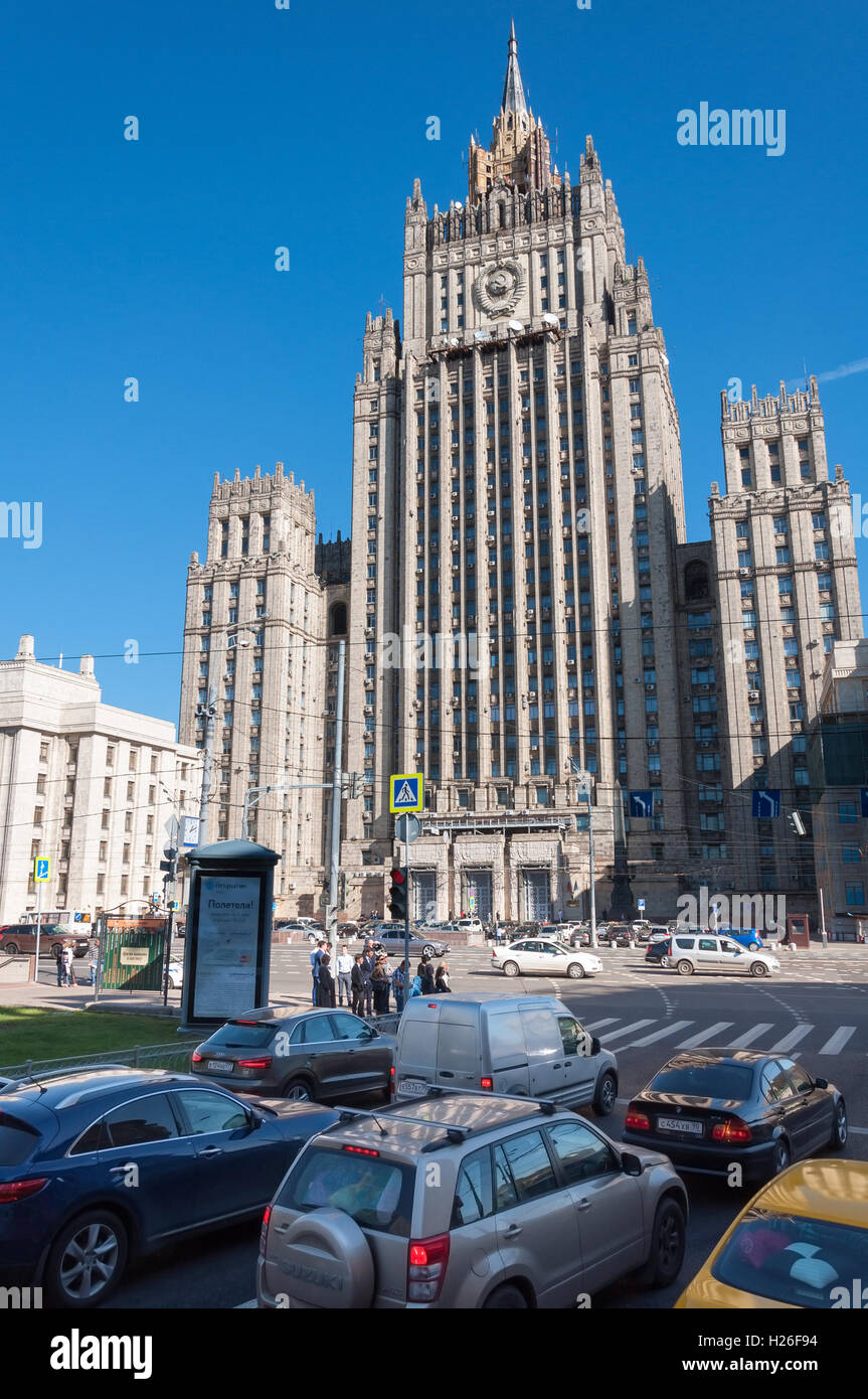 Moscow russia building ministry foreign hi-res stock photography and ...