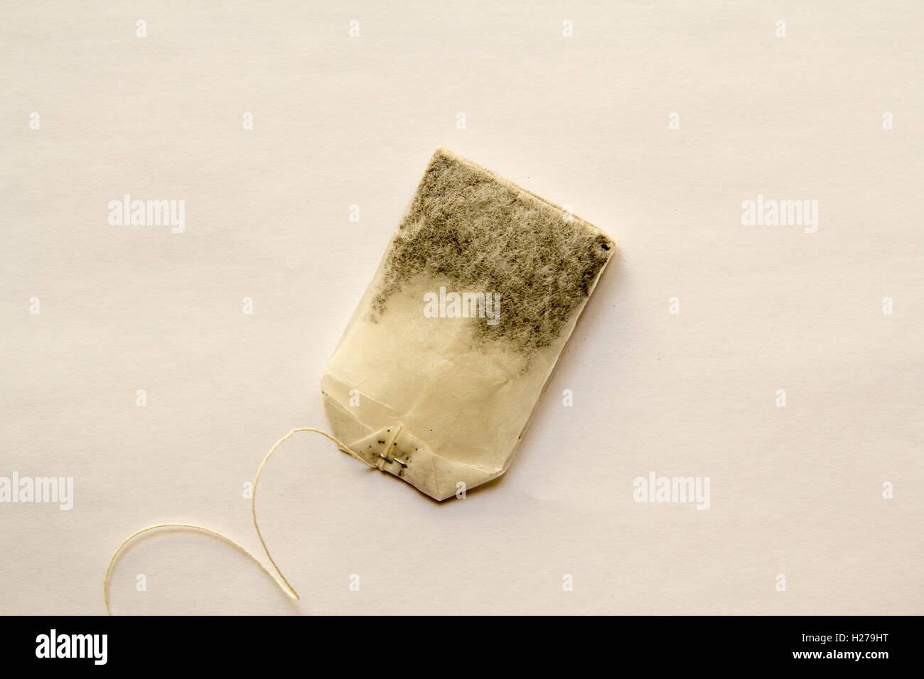 one tea bag Stock Photo - Alamy