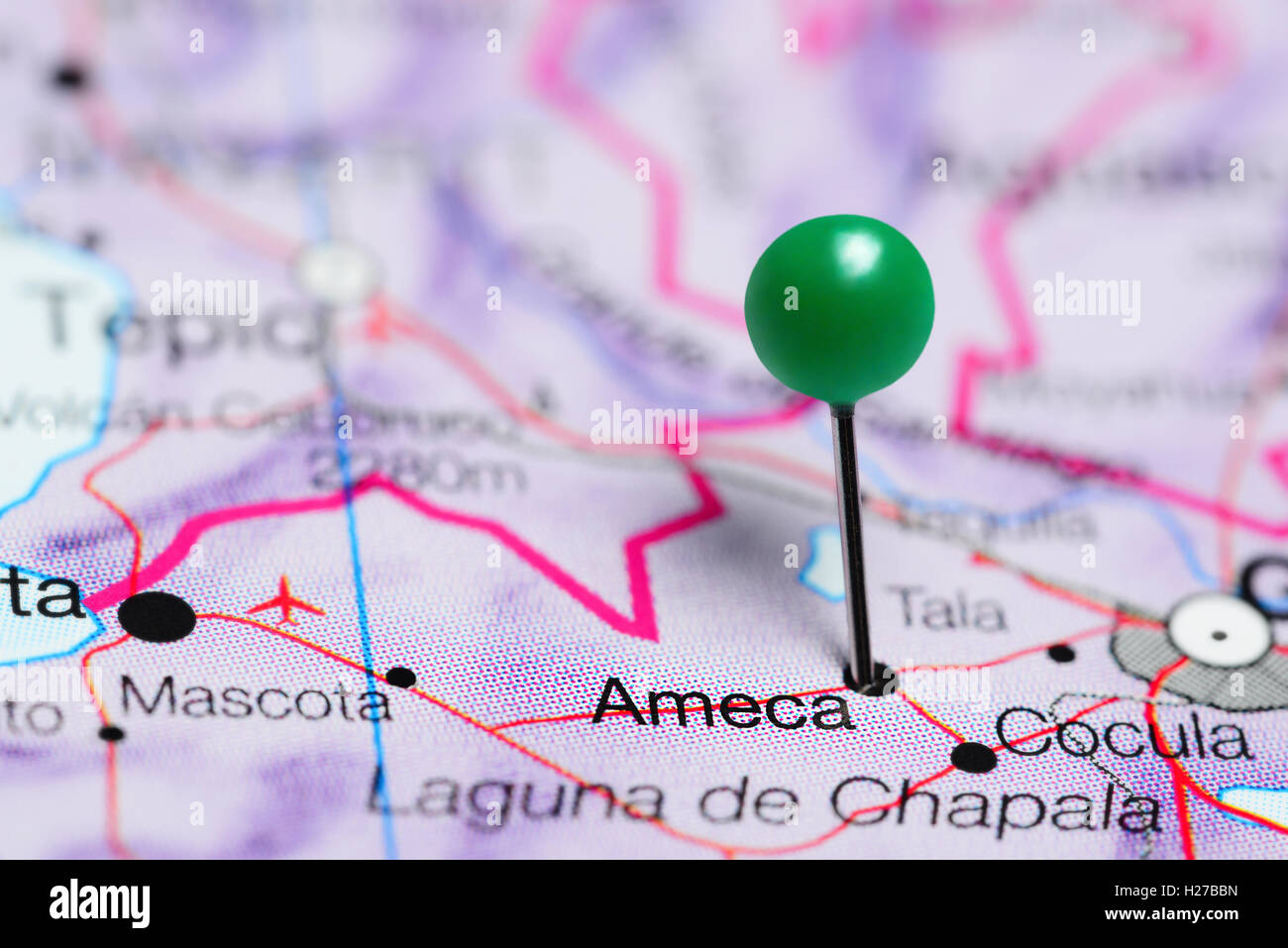 Map of jalisco hi-res stock photography and images - Alamy