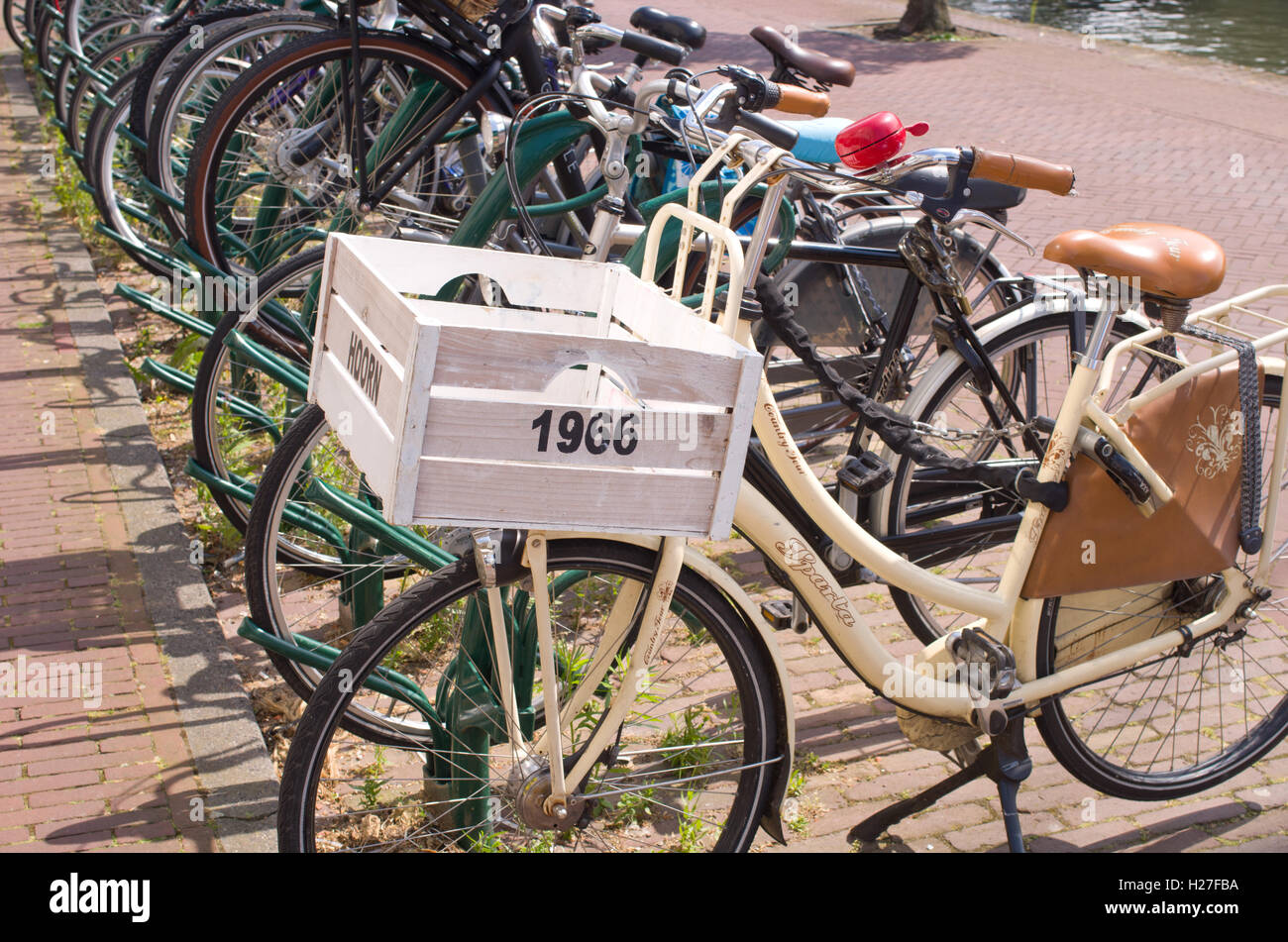 Bike rack Stock Photo