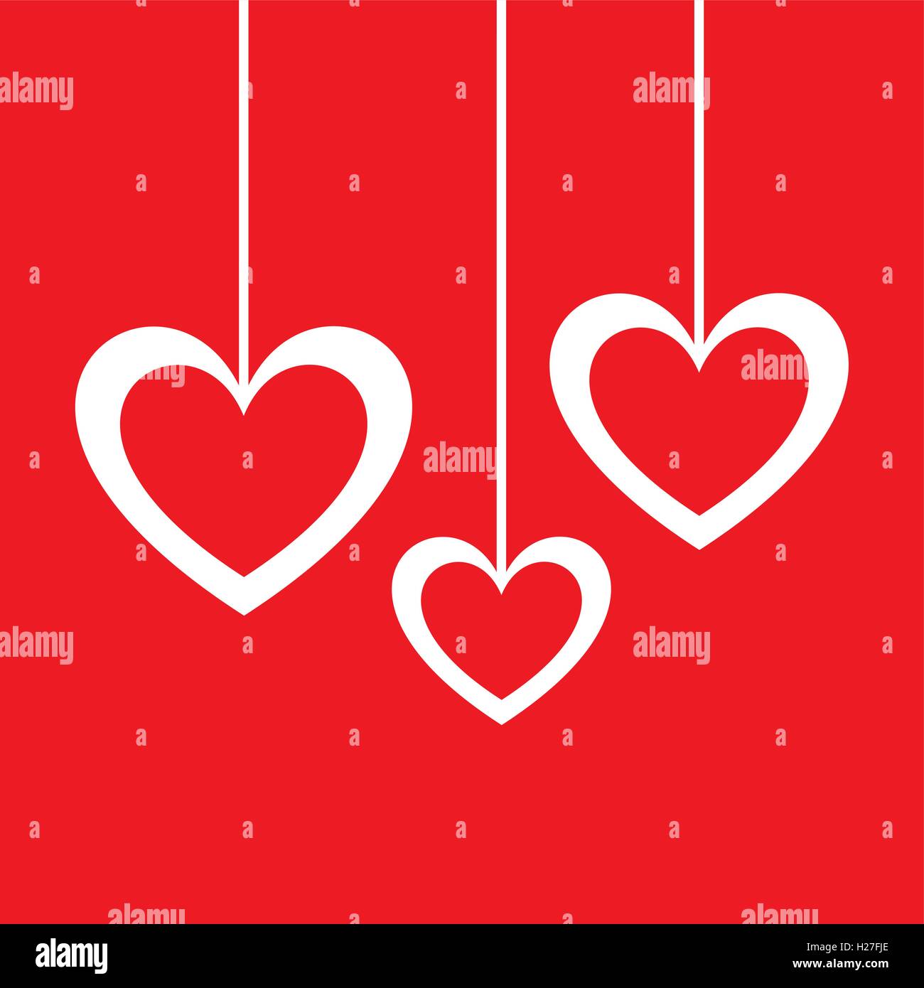 love romantic card isolated Stock Vector Image & Art - Alamy