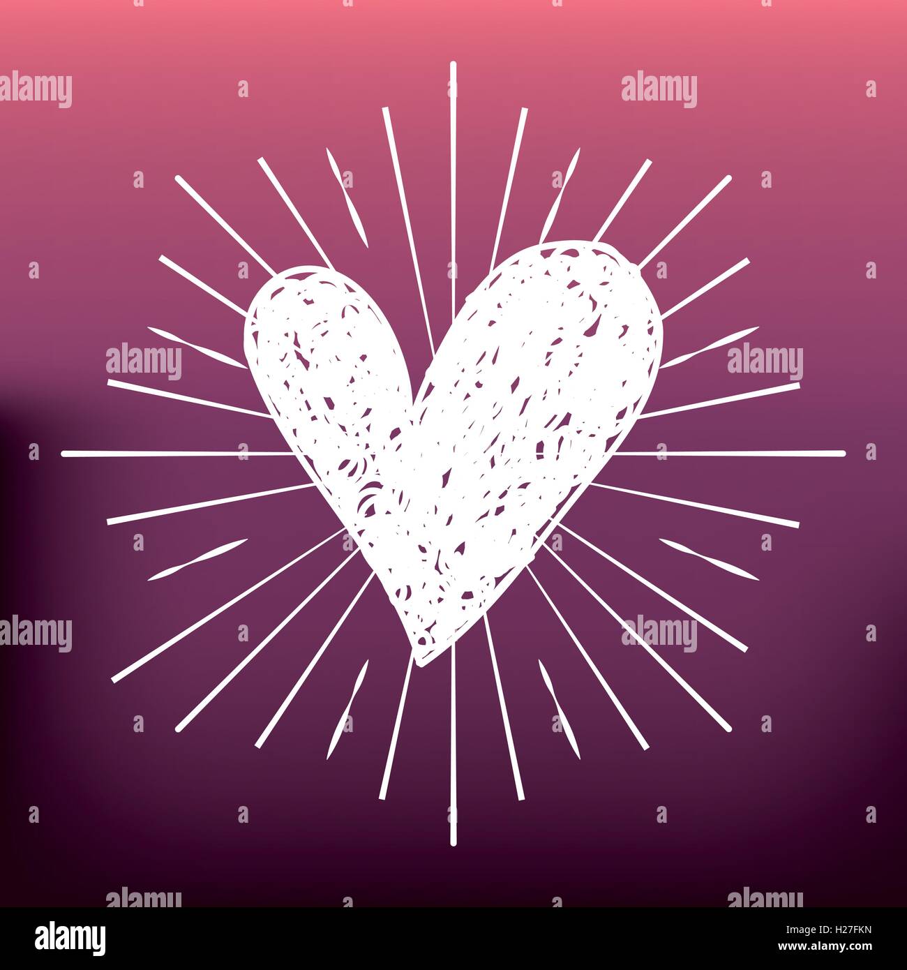 love romantic card isolated Stock Vector Image & Art - Alamy