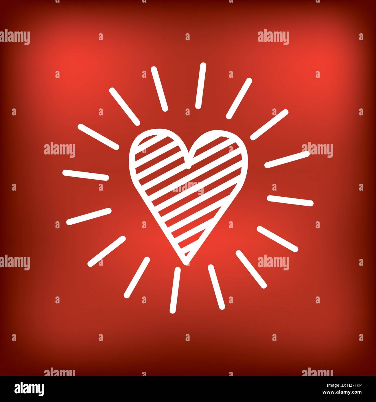 love romantic card isolated Stock Vector Image & Art - Alamy