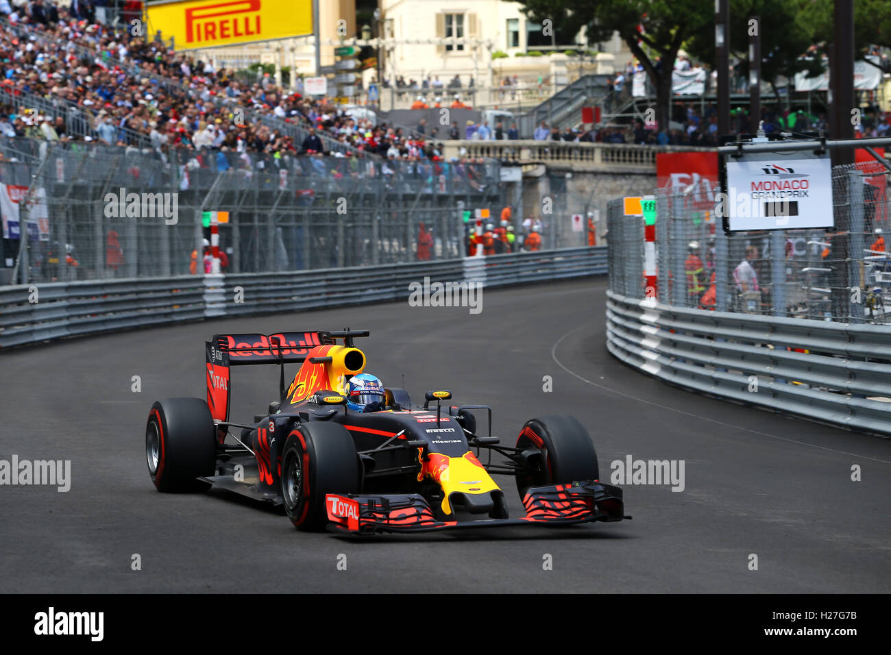 Daniel Ricciardo, Red Bull Racing, Gp Monaco 2016 Stock Photo