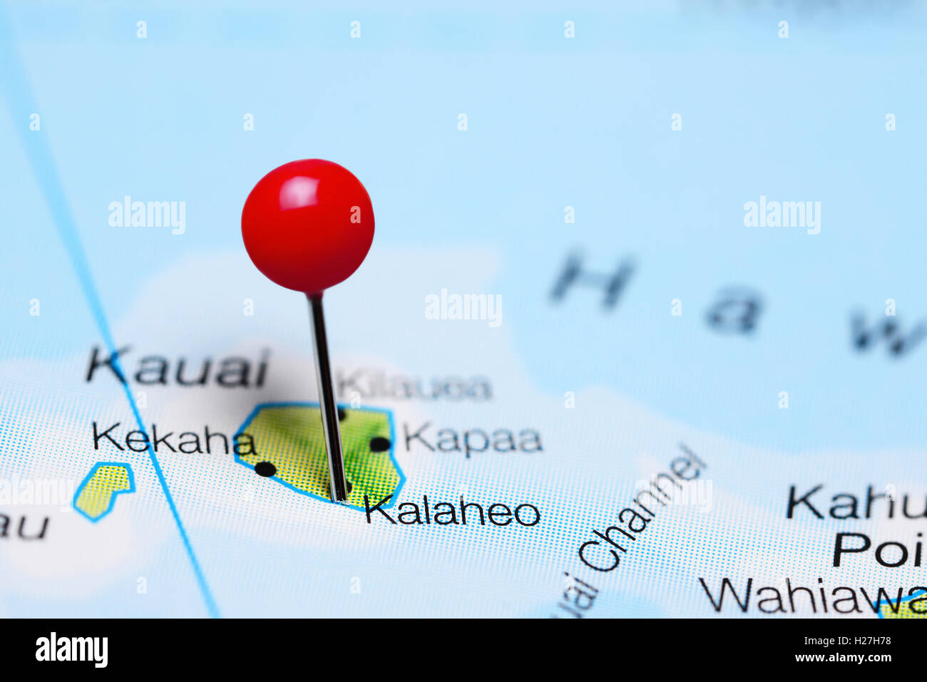 Political map of hawaii hires stock photography and images Alamy