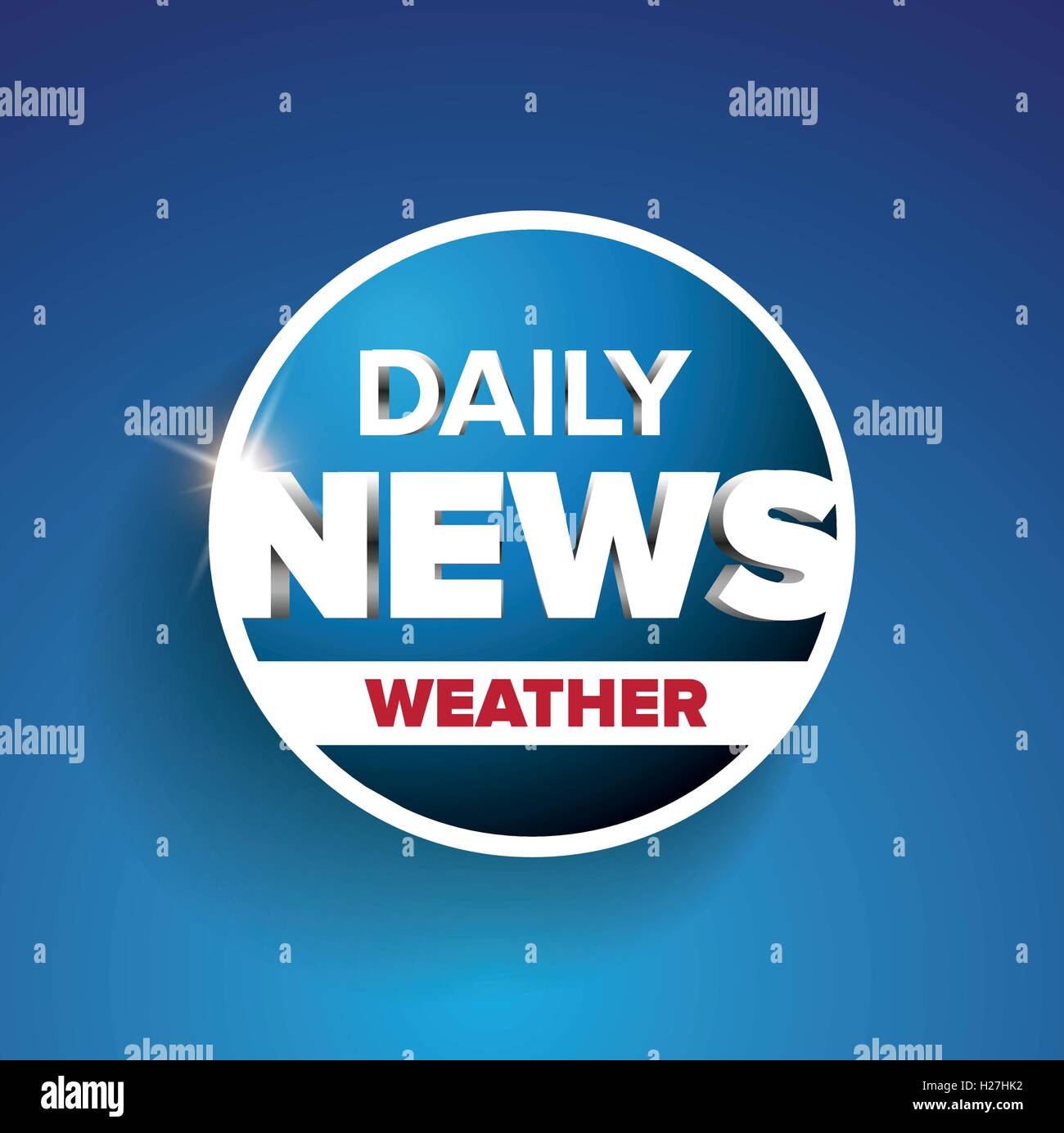 Daily broadcasting Stock Vector Images Alamy