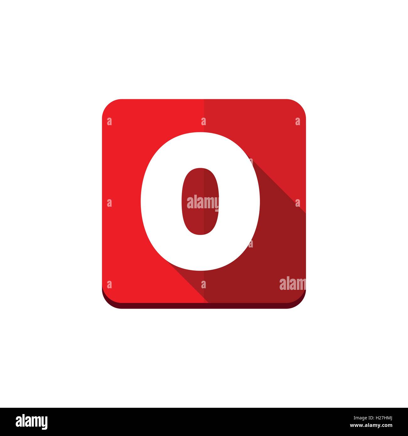 Number zero vector button Stock Vector Image & Art Alamy