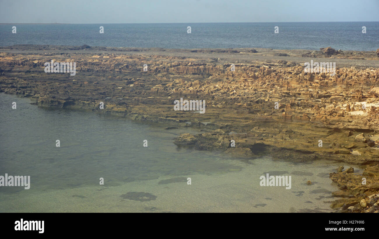 small granite rocks on coast of cape verden Stock Photo - Alamy