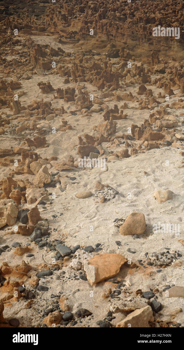small granite rocks on coast of cape verden Stock Photo - Alamy