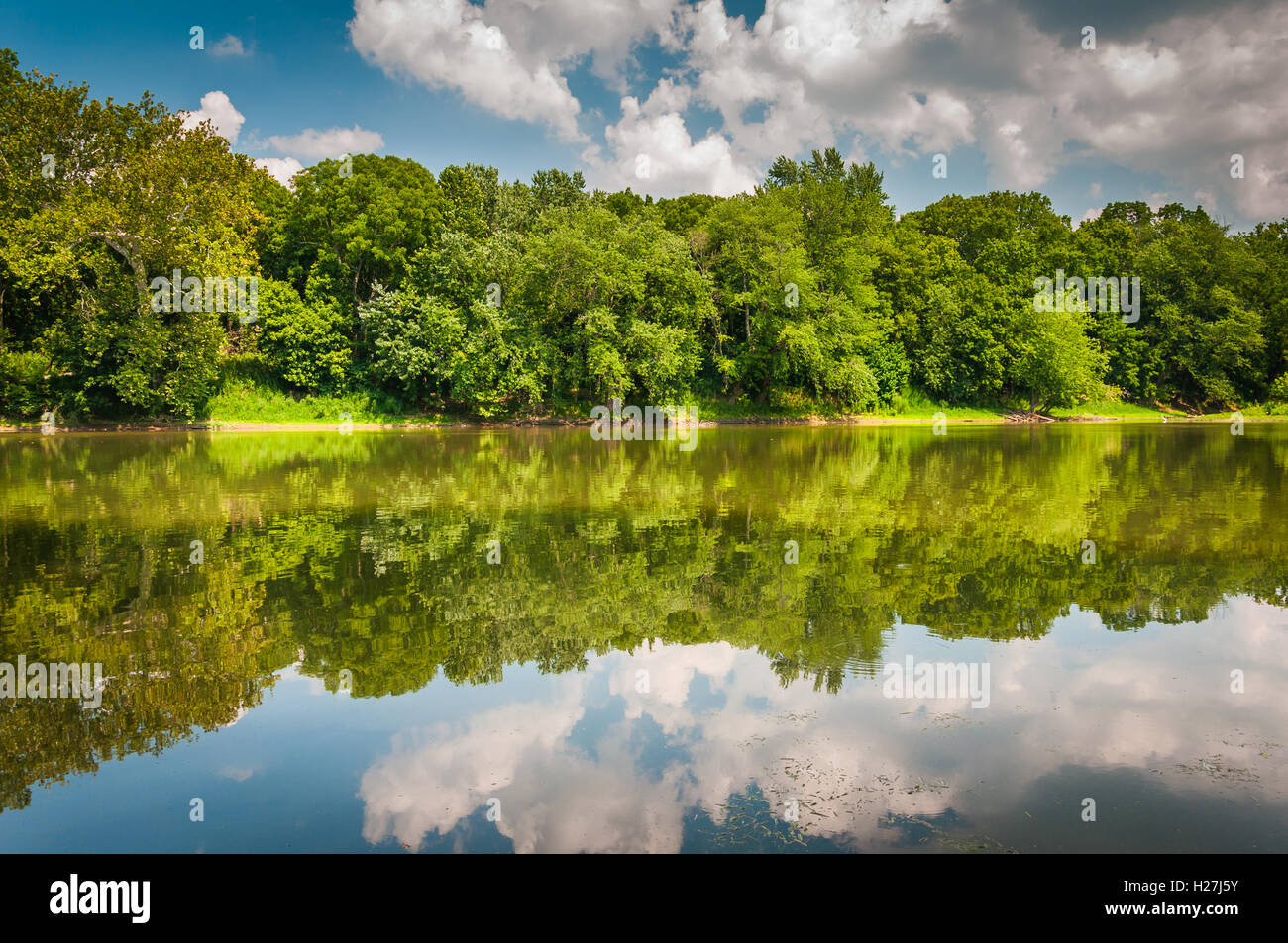 The Potomac River, at Balls Bluff Battlefield Park in Leesburg