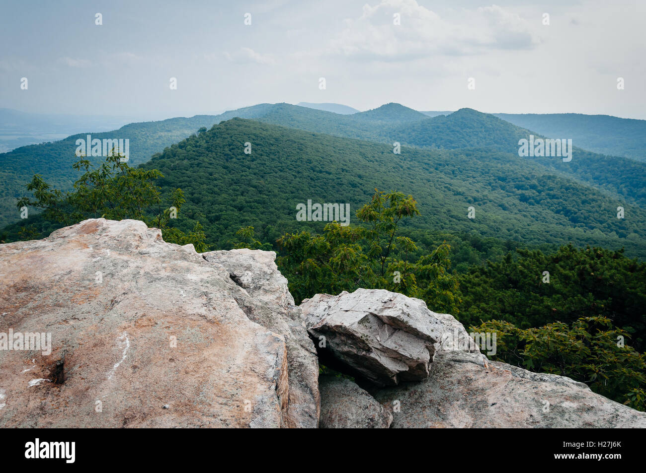 View of the Appalachian Mountains from Duncan Knob, Washington